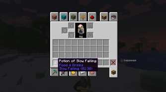 Slow Fall Enchant How To Stop Fall Damage In Minecraft