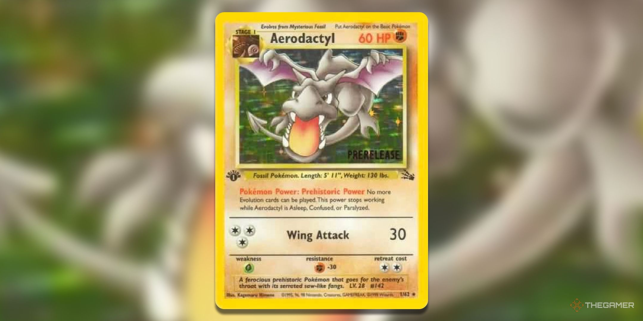 ポケモンカード Aerodactyl 60 HP ポケモンカード Aerodactyl 60 HP