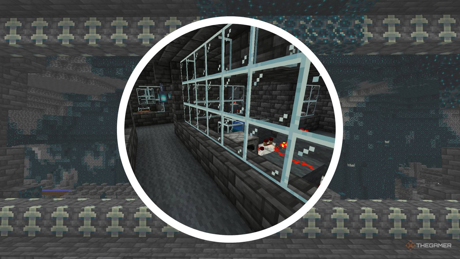 How To Open The Redstone Door In Ancient Cities In Minecraft.