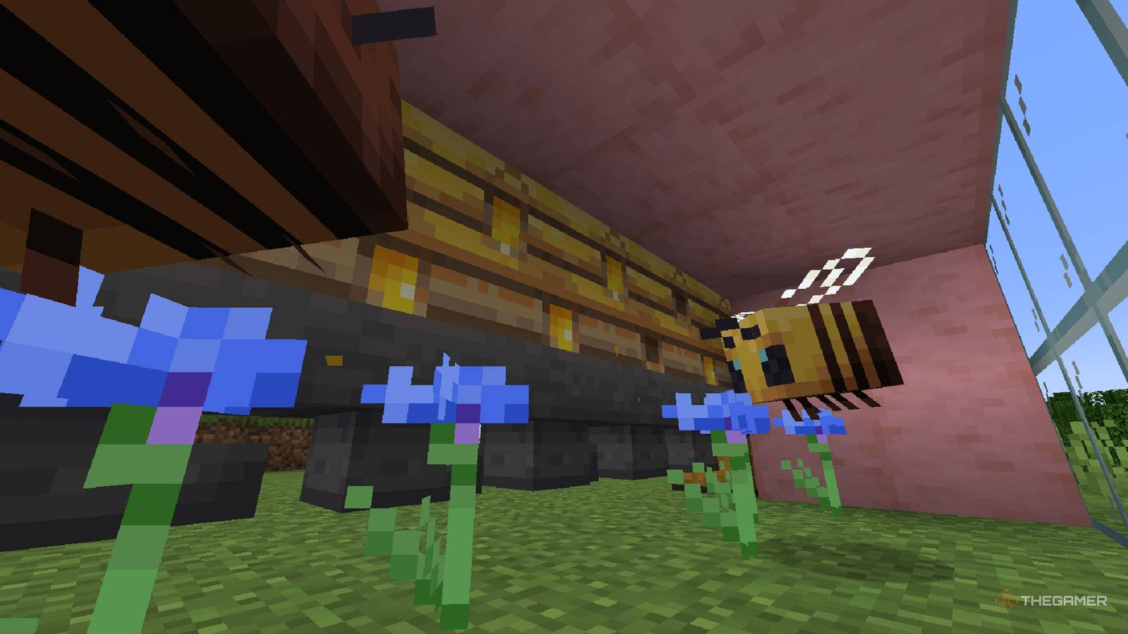Bee Garden Java Minecraft How To Make A Bee Farm In Minecraft
