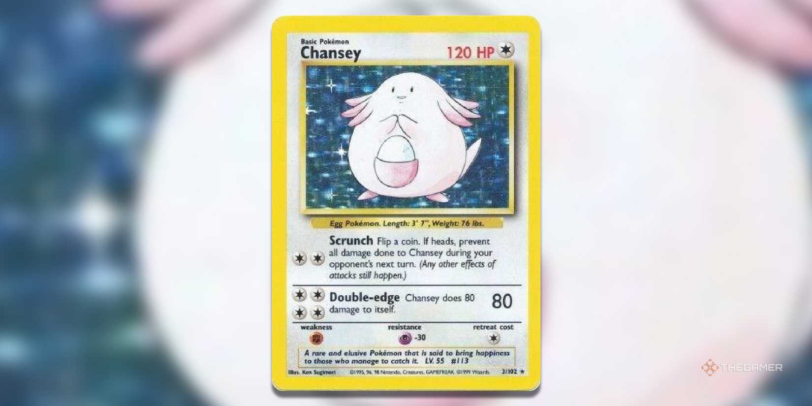 custom pokemon cards etsy Chansey 31/105 Neo Destiny Uncommon Unlimited Edition Pokemon Card Nea