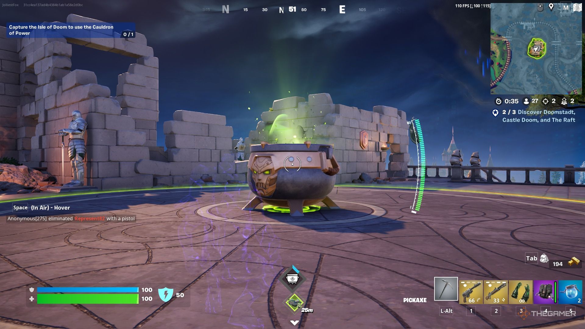How To Use The Armor Of Doom In Fortnite: Chapter 5 Season 4