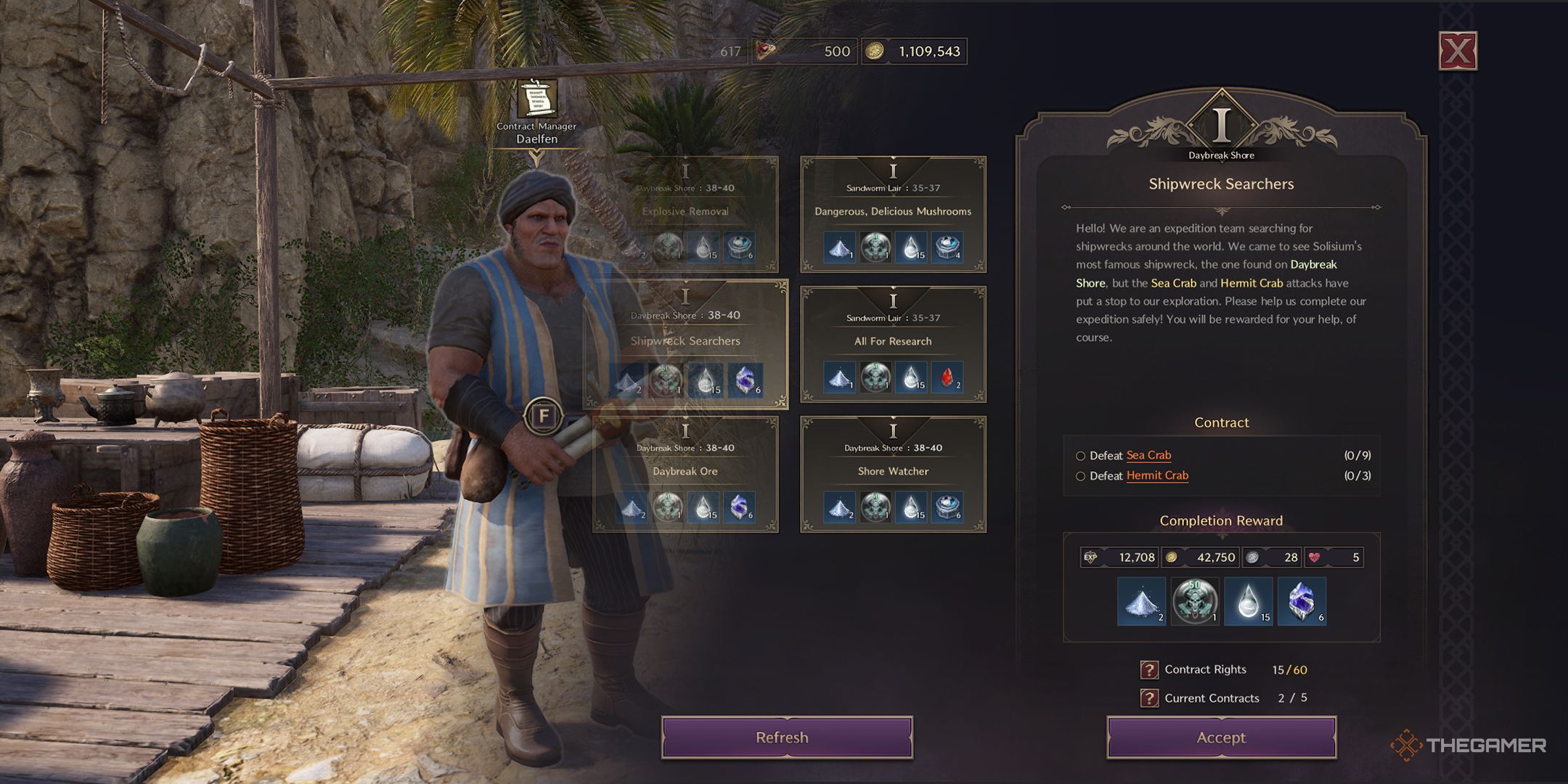 How To Start Contracts In Throne And Liberty