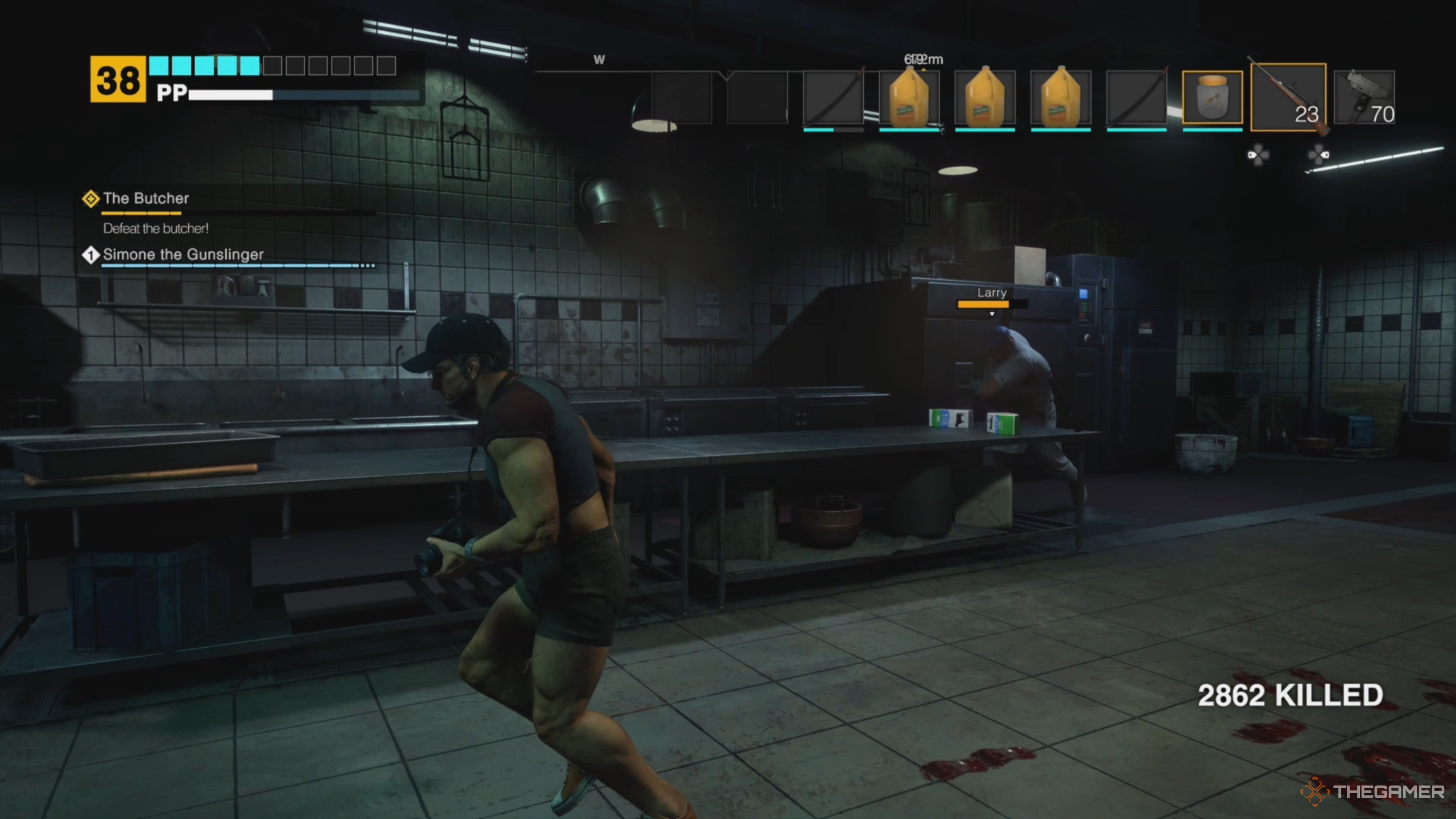 How To Defeat Larry Chiang In Dead Rising Deluxe Remaster
