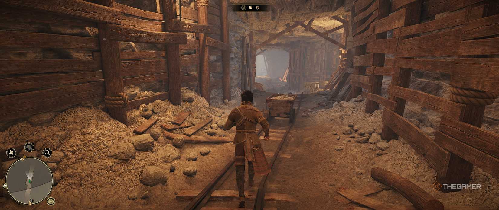 Enter the mine in Greedfall 2.