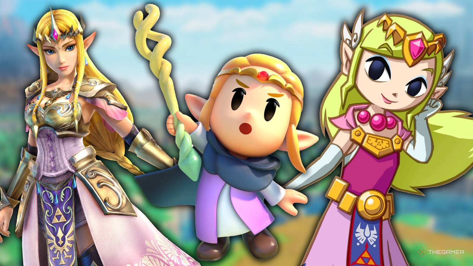 Princesa Zelda Corpo A Corpo
