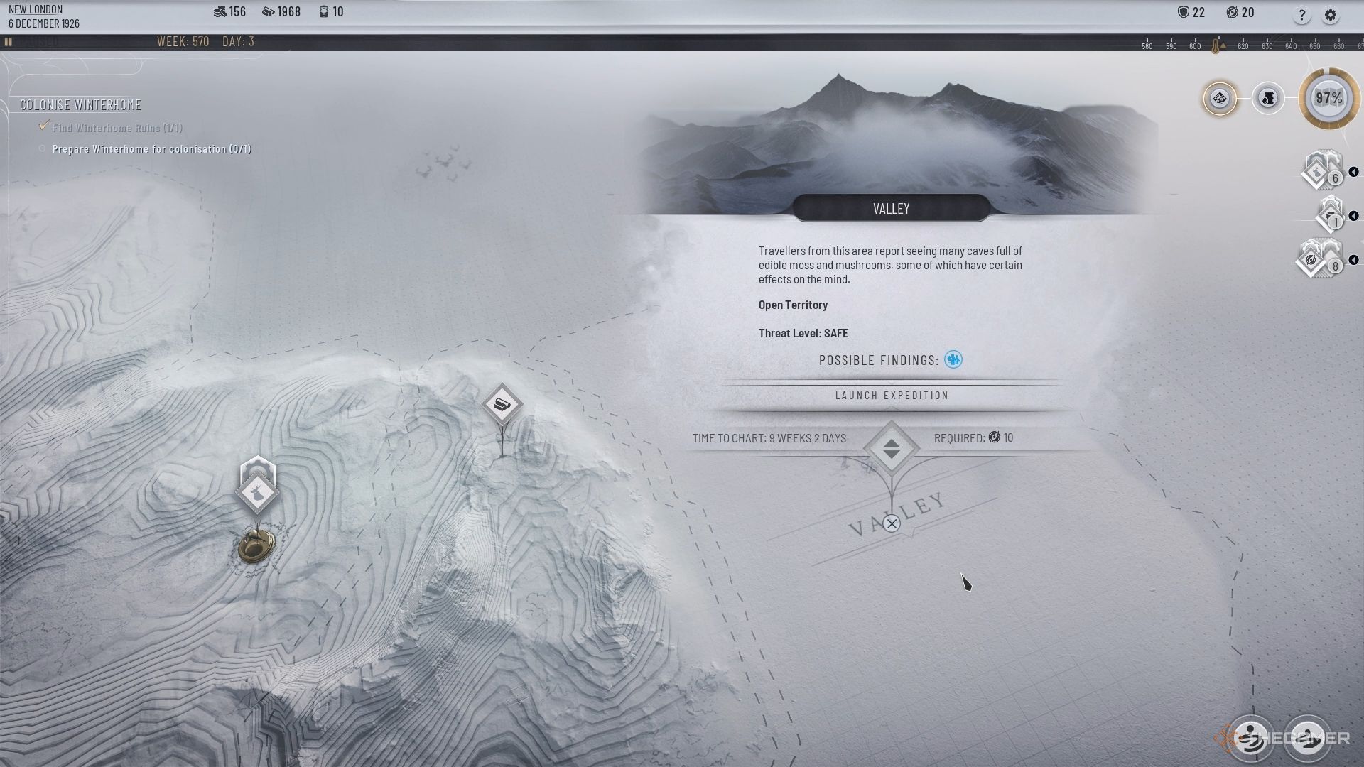 The Miracle Valley in Frostpunk 2&rsquo;s Frostlands.