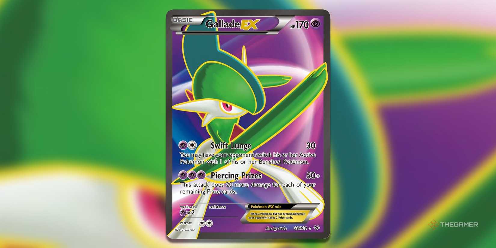 gallade ex pokemon card Pokemon Card Game Mega Special Card Set Mega Gallade ex main image 1