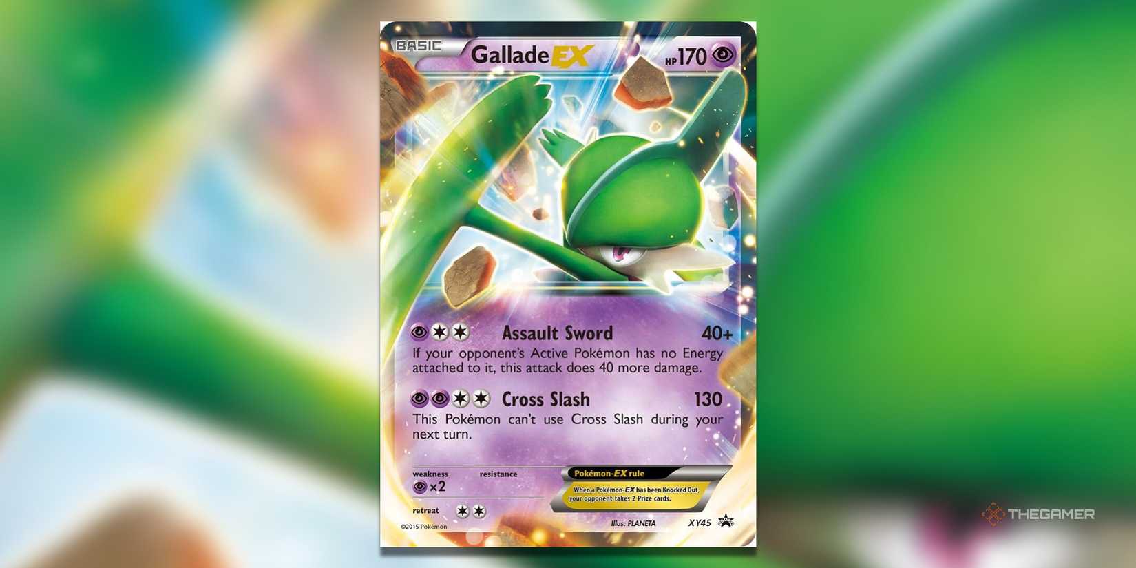 gallade pokemon card value Amazon.com: Pokemon - Mega-Gallade-EX (35/110) - XY Roaring Skies