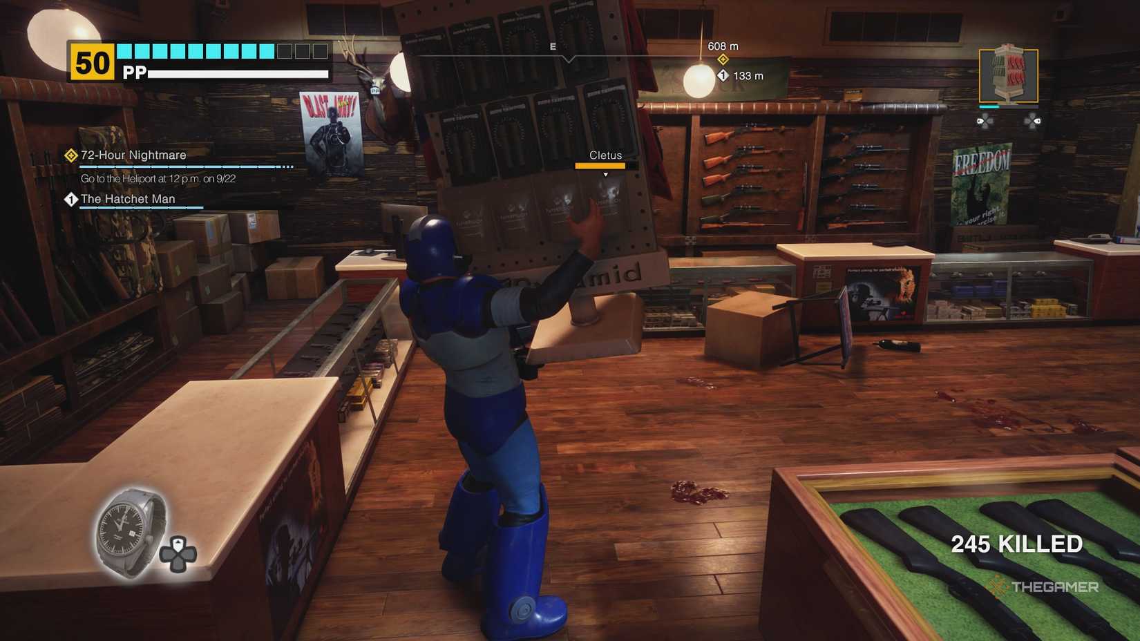 How To Defeat Cletus And Unlock The Gun Shop In Dead Rising Deluxe Remaster