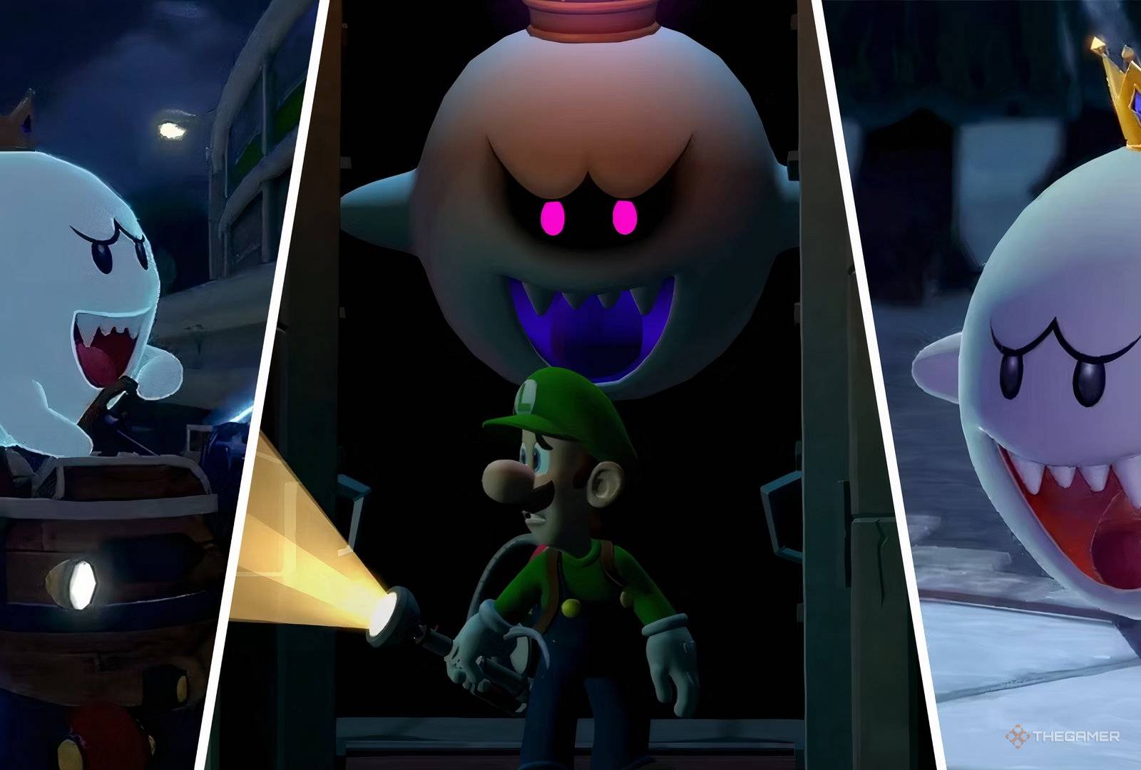 Luigi And King Boo