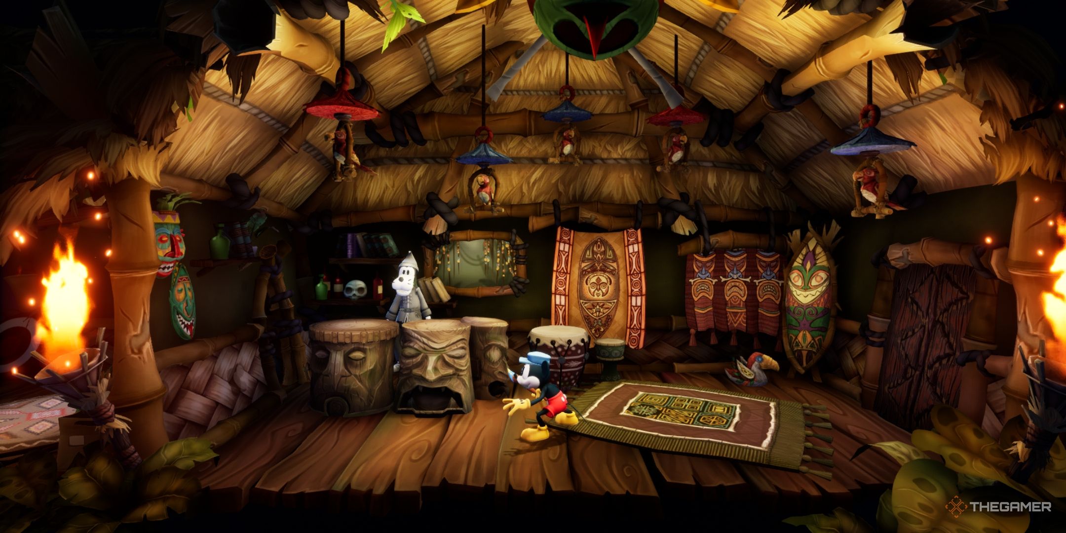 All Tiki Sam's Mask Locations In Disney Epic Mickey: Rebrushed