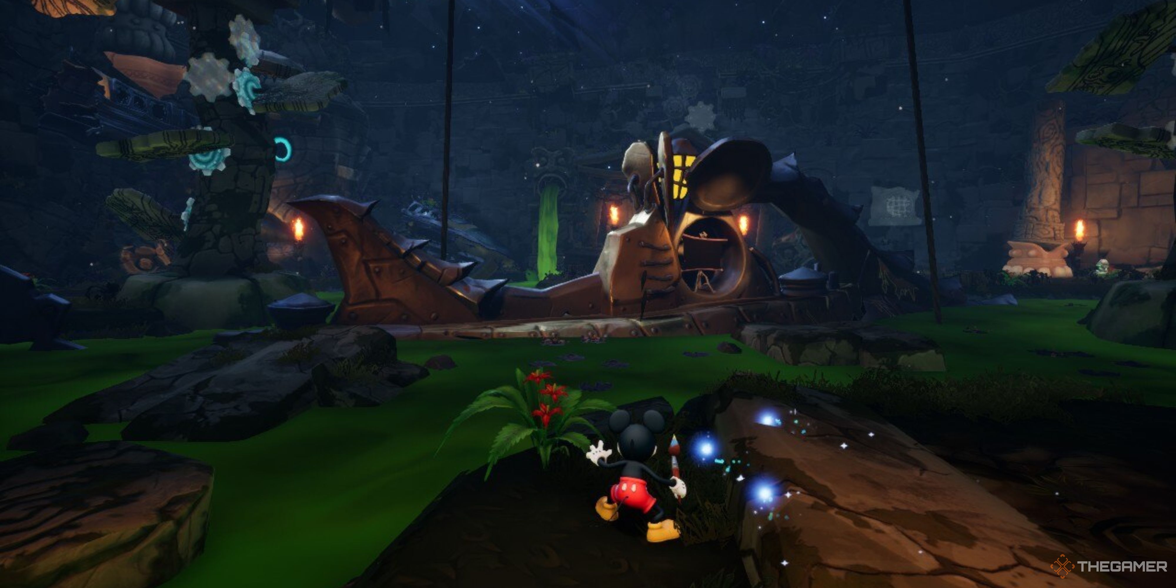 The Best Easter Eggs And Hidden Details In Disney Epic Mickey: Rebrushed