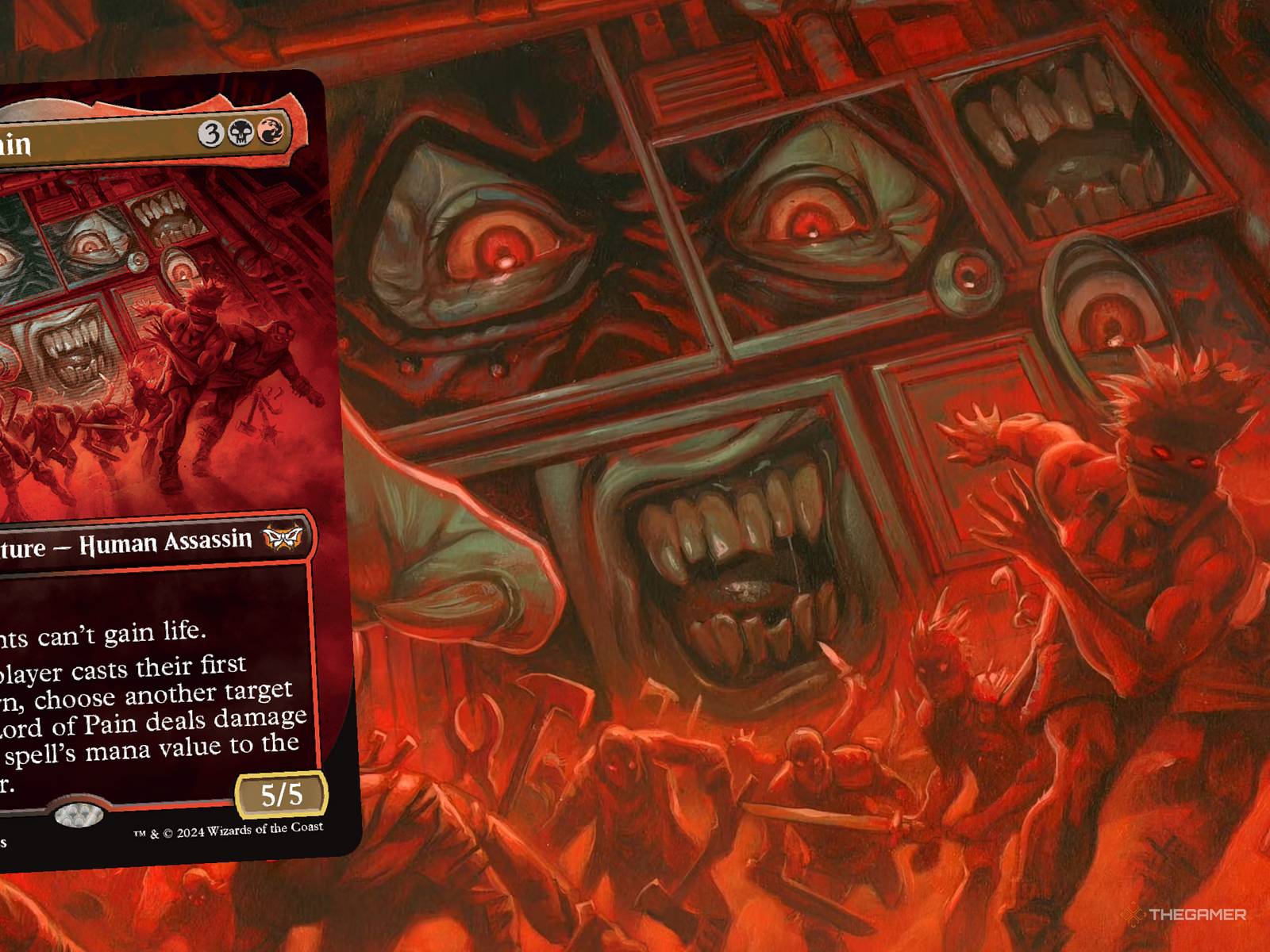 mtg lord of pain commander deck Decided to make/order a much better art for my choose another target player The Best MTG Deck Build