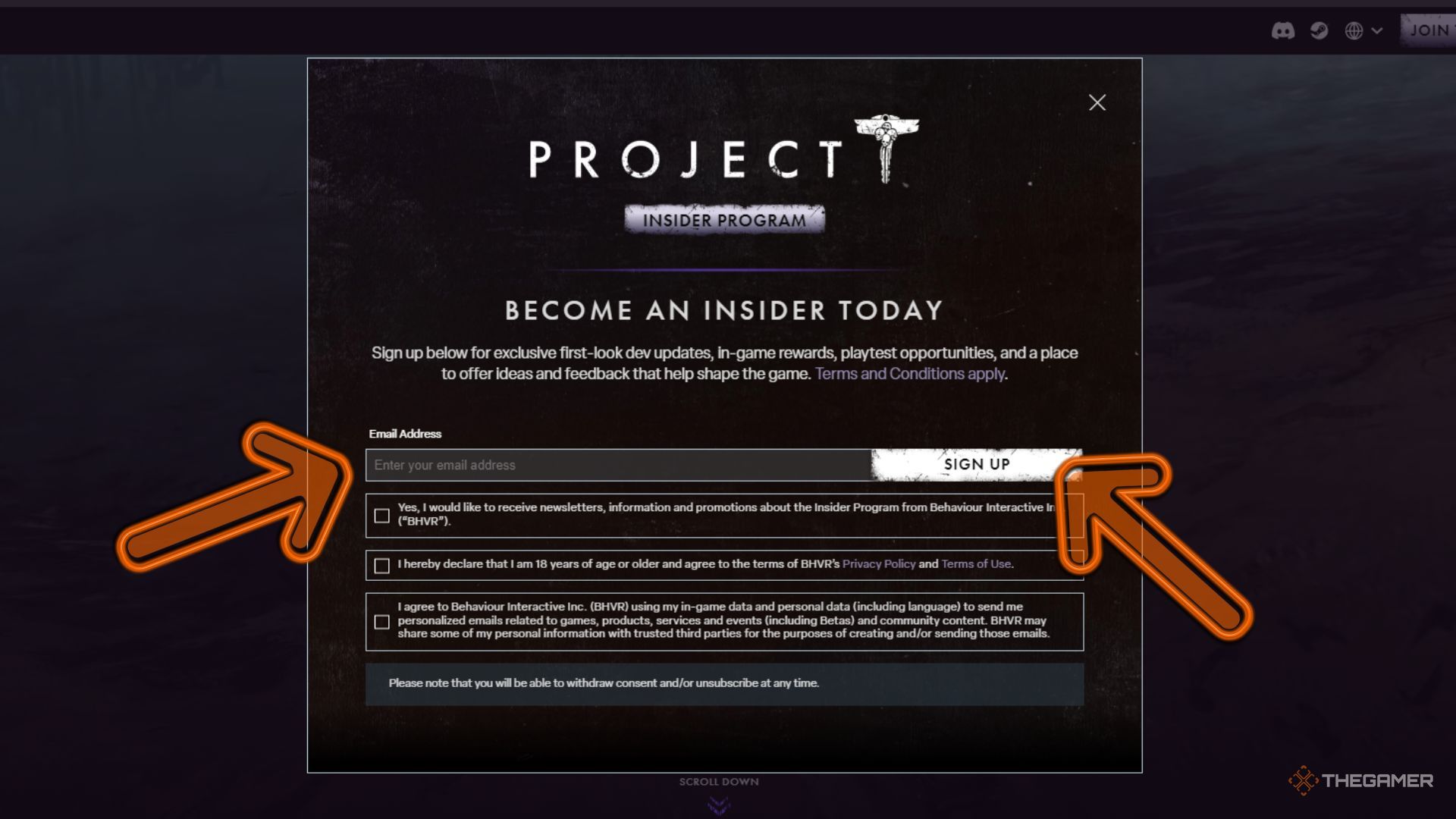How To Access Project T's Beta