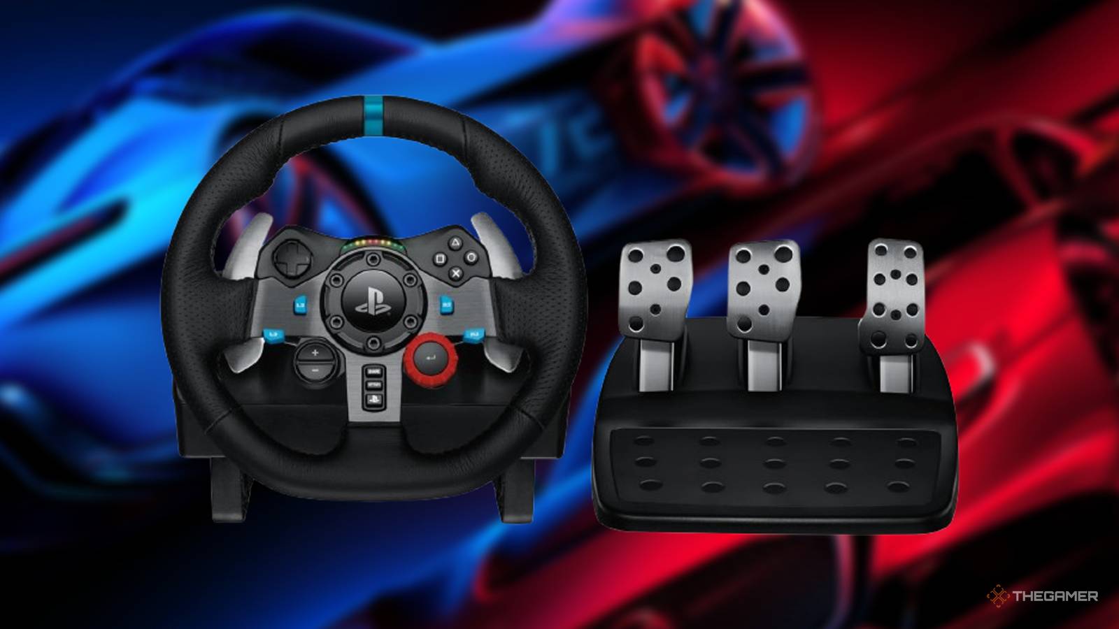 PlayStation's Logitech Racing Wheel And Pedals Set Is On Sale At Woot