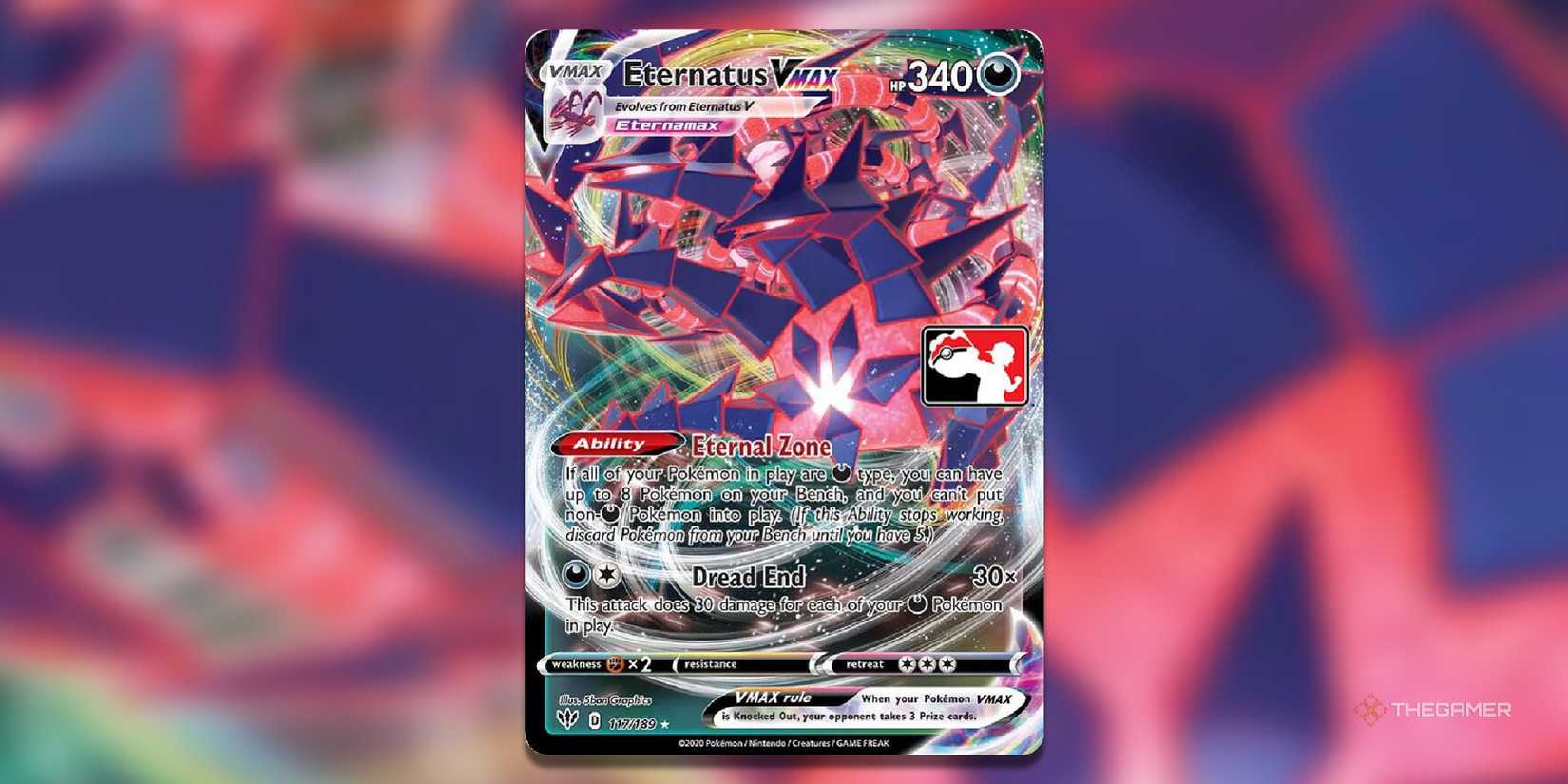 pokemon card eternatus vmax price Pokemon Card Shiny Star V 125/190 Eternatus VMAX RRR – Brokenvase Games main image 1