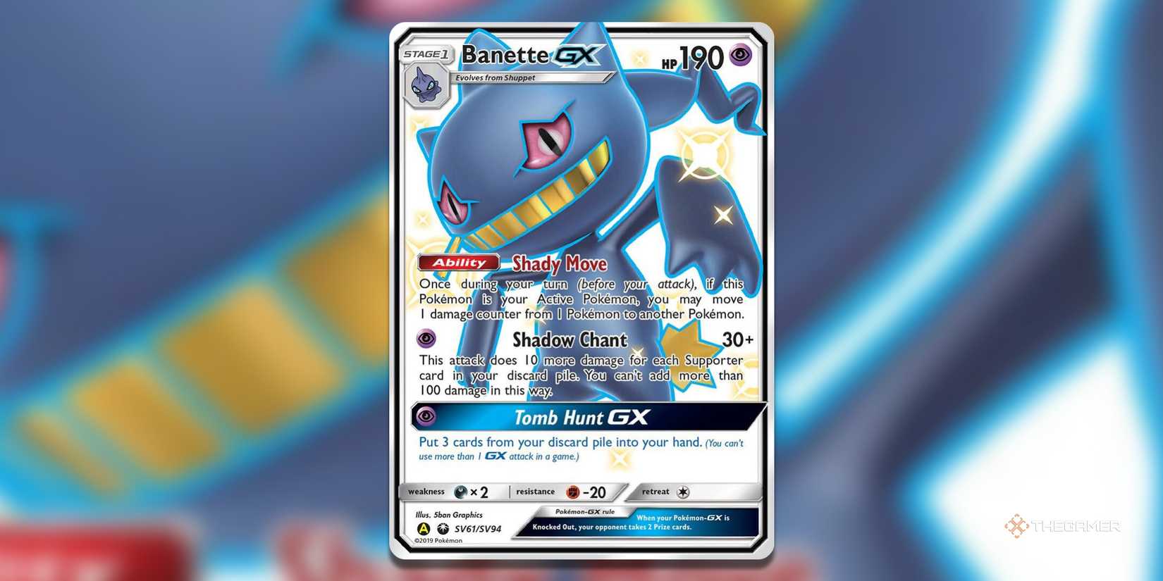 banette gx pokemon card Banette GX (66/168) – GoldenFishGames main image 1
