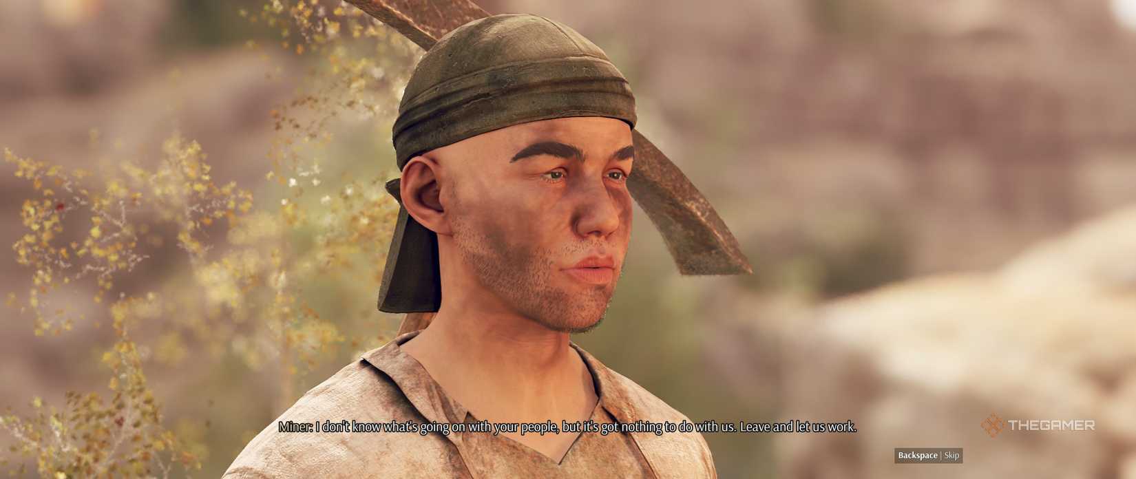 Talk to the dog handler in Greedfall 2.