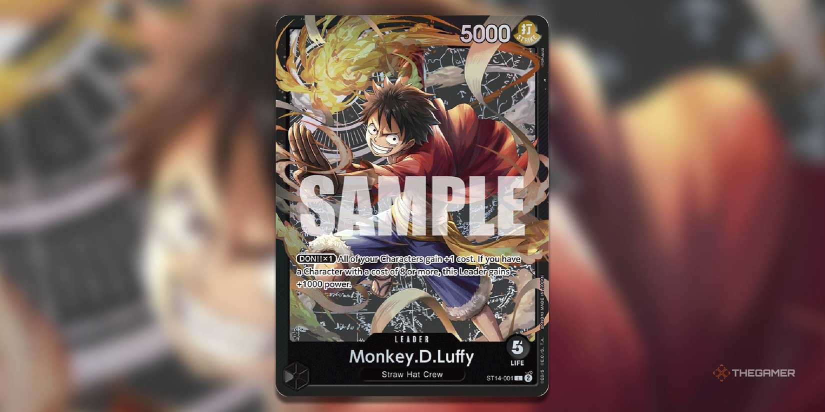 The Best Monkey.D.Luffy Leaders In The One Piece Card Game The Best Monkey.D.Luffy Leaders In The One Piece Card Game
