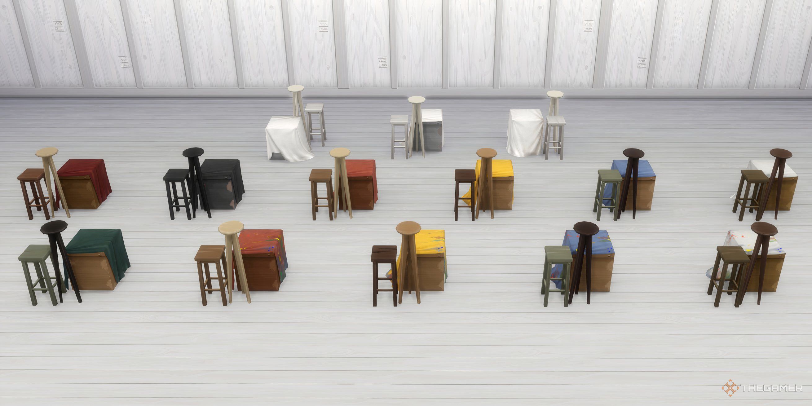 All Items Included In The Sims 4: Artist's Studio Kit
