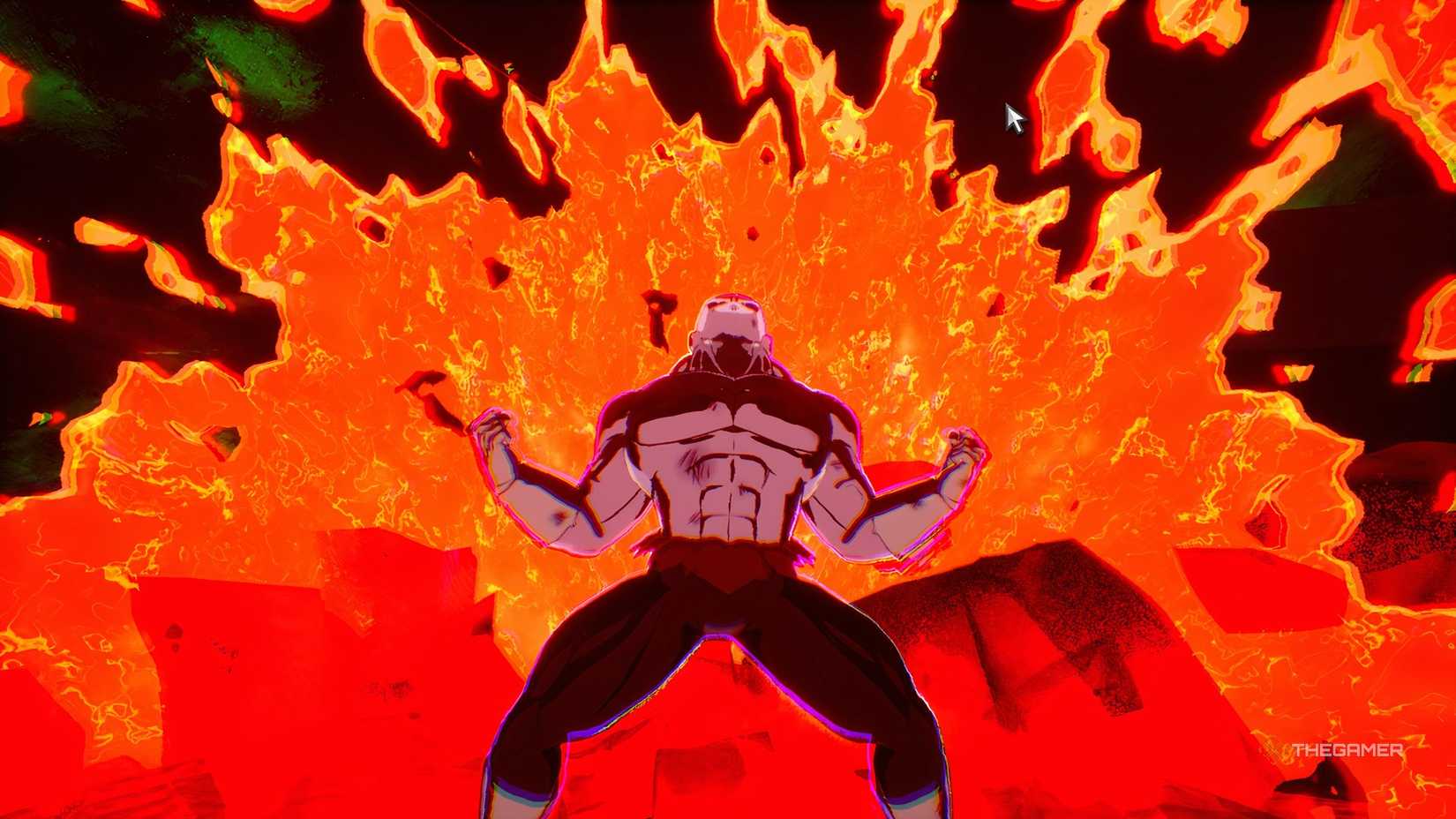 Jiren is about to transition into phase two in Dragon Ball: Sparking Zero.