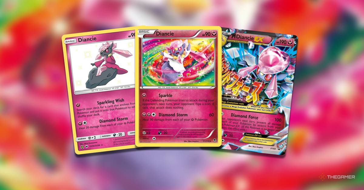 diancie ex pokemon card value Amazon.com: Pokemon Center 110 Bulk Collectible Pokemon Cards Party Favors  : Toys & Games main image 1