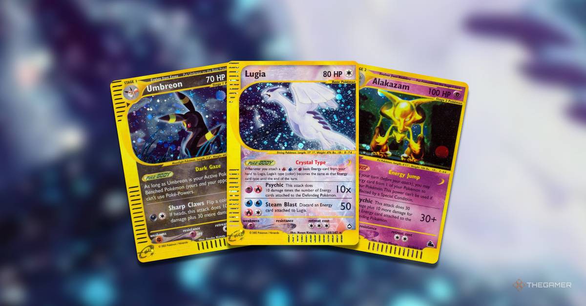 pokemon e reader card sets The Most Valuable E-Reader Cards In Pokemon TCG