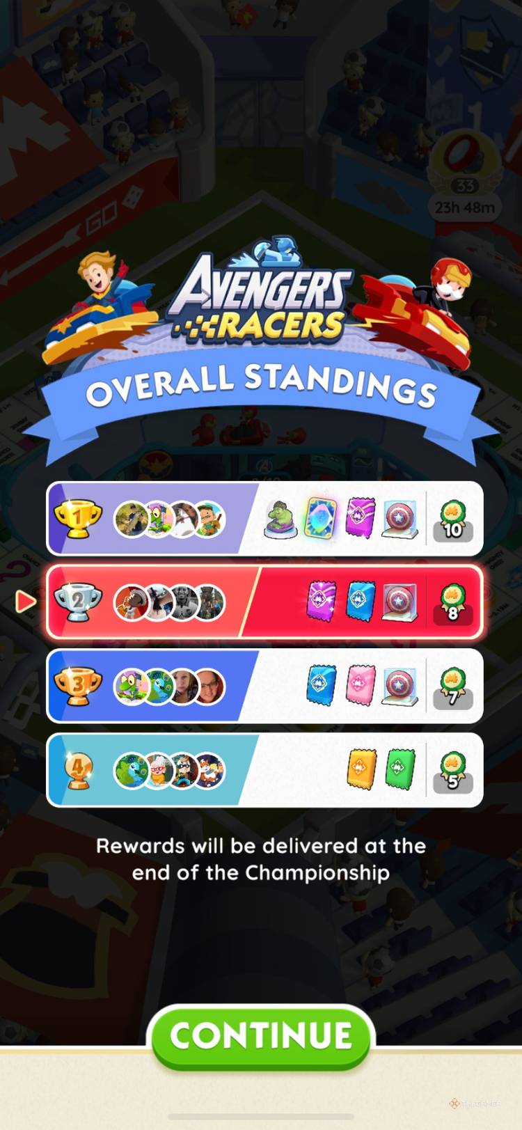 How To Play Avengers Racers In Monopoly Go