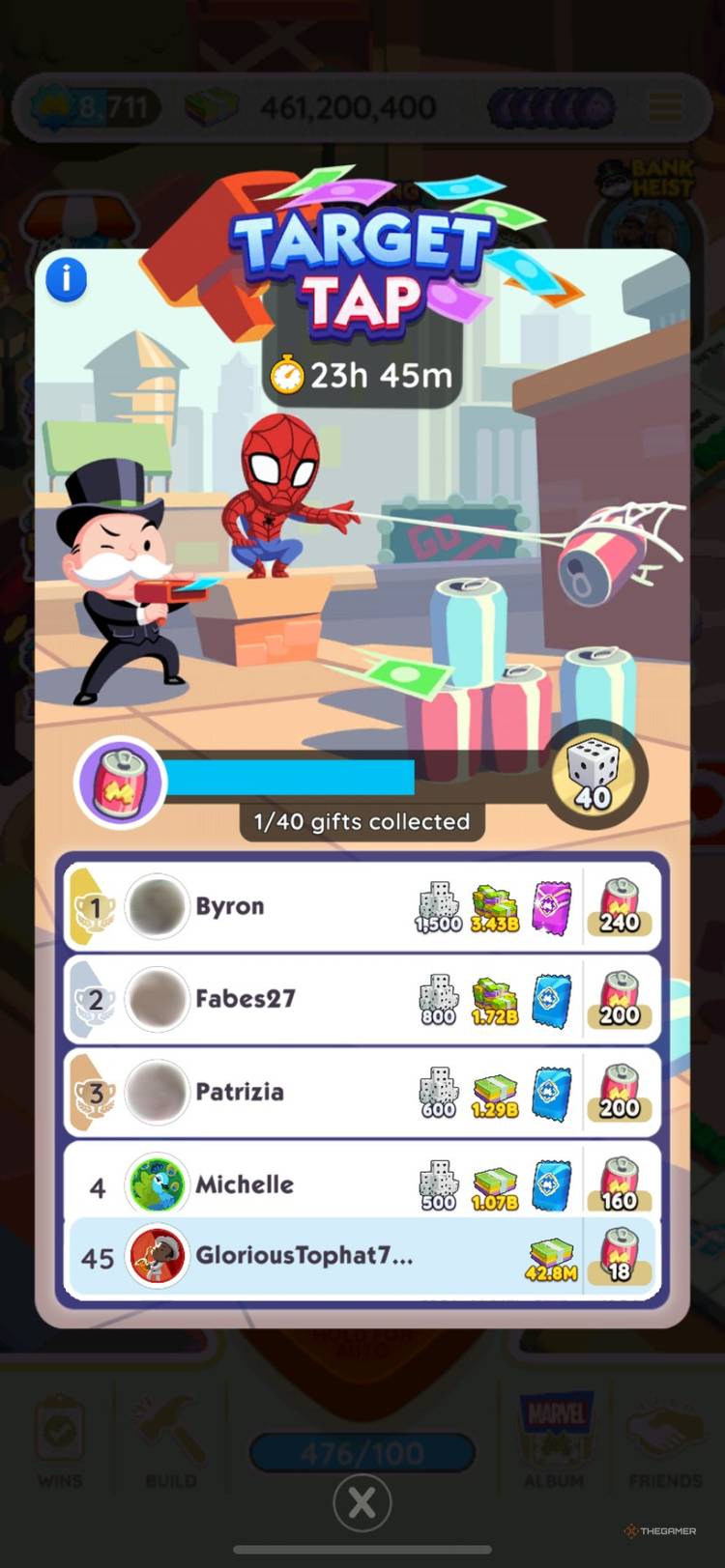Target Tap Game All Rewards In Target Tap (October 16-17) In Monopoly Go