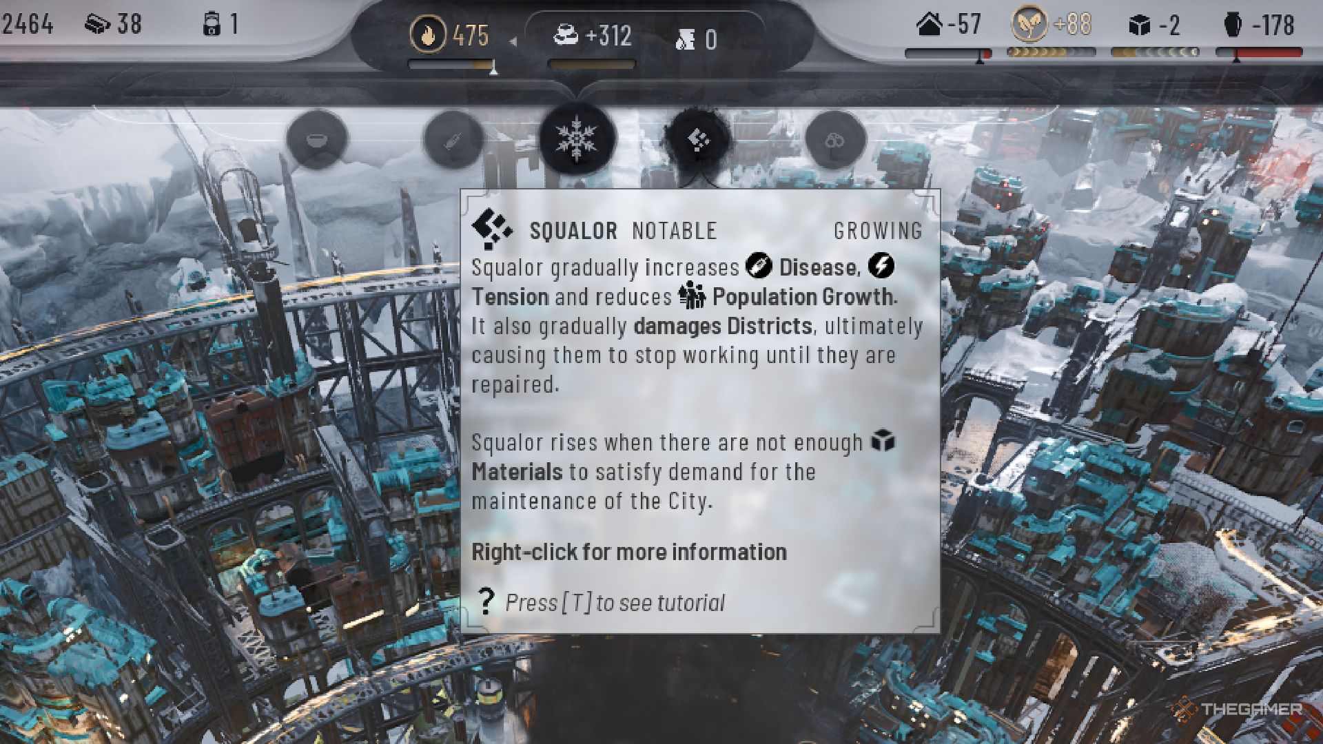 How To Decrease Squalor In Frostpunk 2