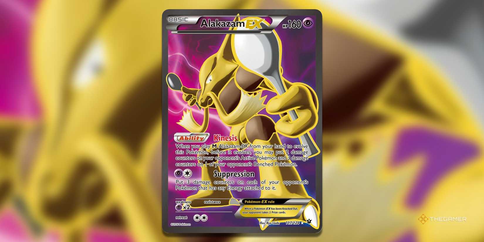 pokemon fates collide most valuable cards POKEMON XY FATES COLLIDE ALAKAZAM SECRET FULL ART ULTRA RARE CARD 125/ –  Mint Sports Cards & Collectibles main image 0