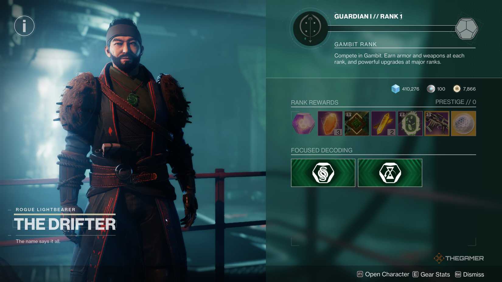 Destiny 2 Gambit Rewards Revenant