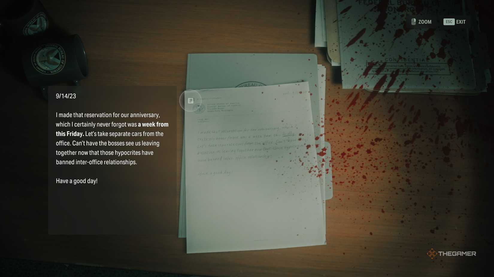 Where To Find All FBC Files And Documents In Alan Wake 2's Lake House DLC