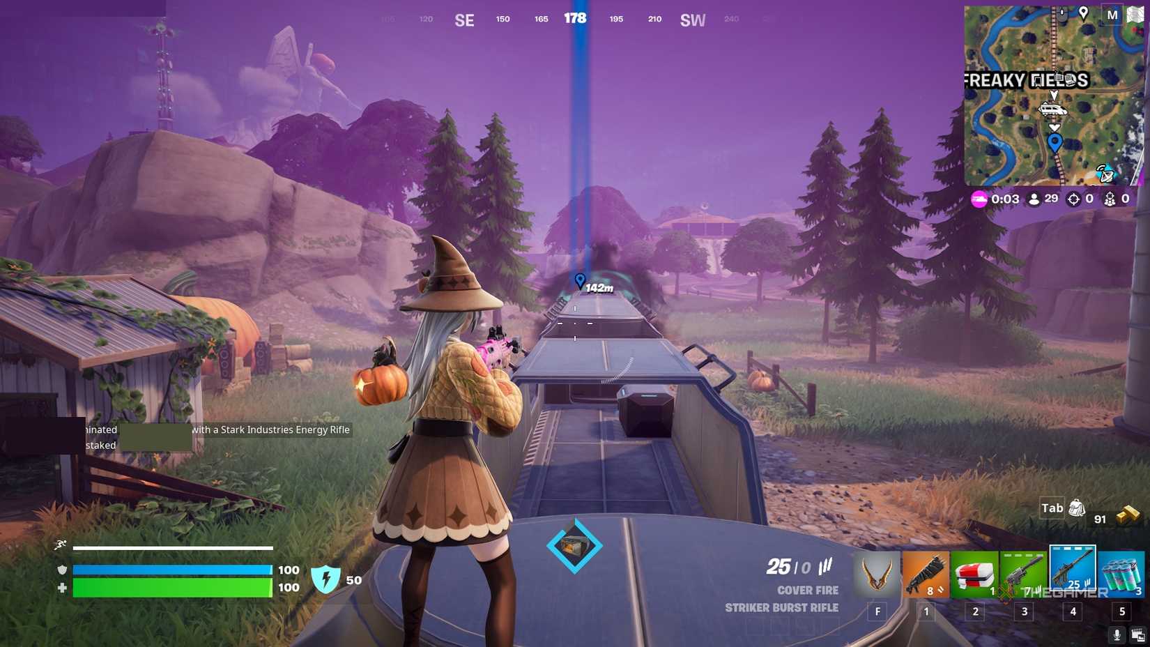How To Travel Distance On The Ghost Train In Fortnite