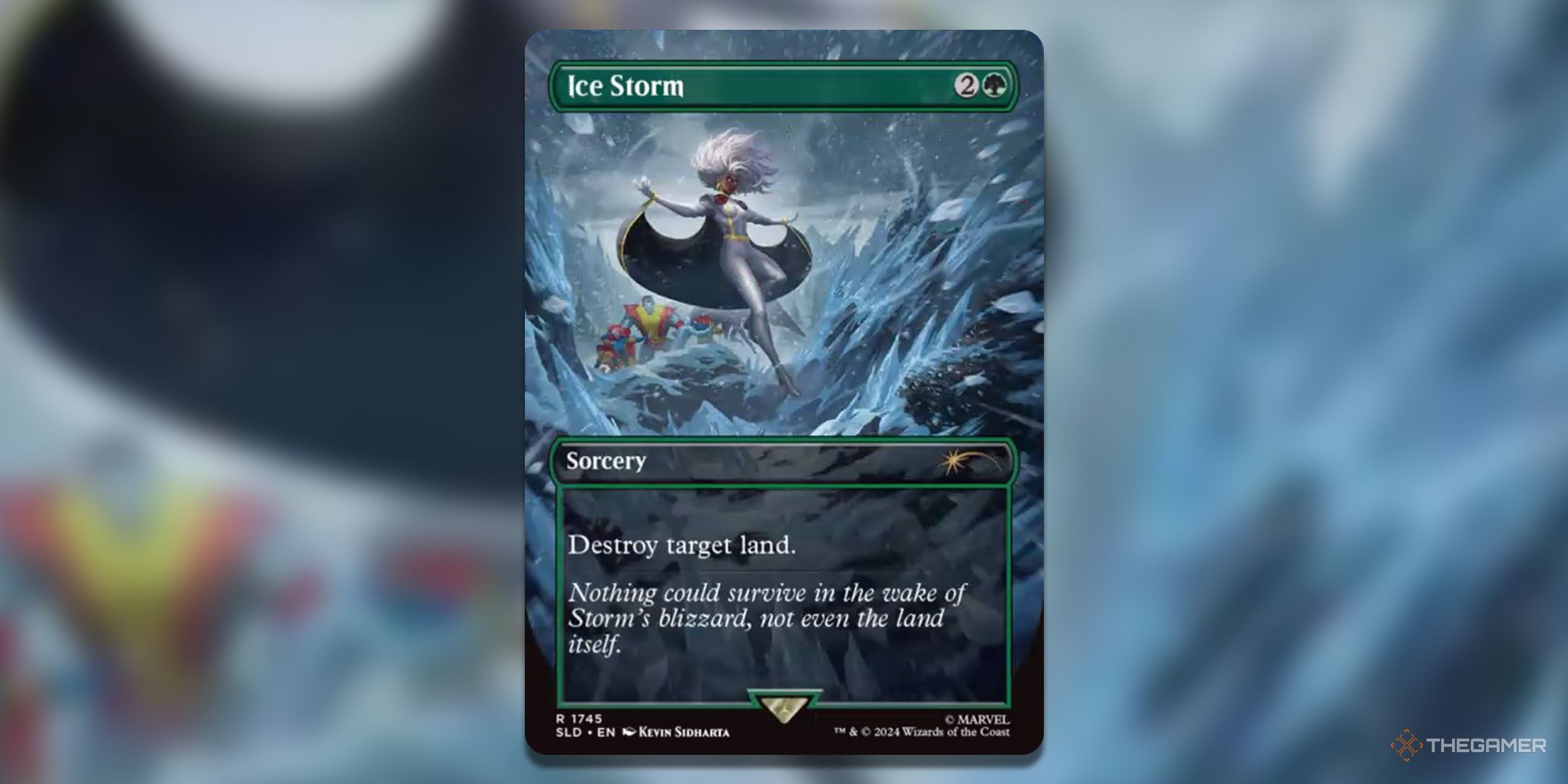 marvel storm mtg card Amazon.com: Magic the Gathering Secret Lair x Marvel's Storm main image 0