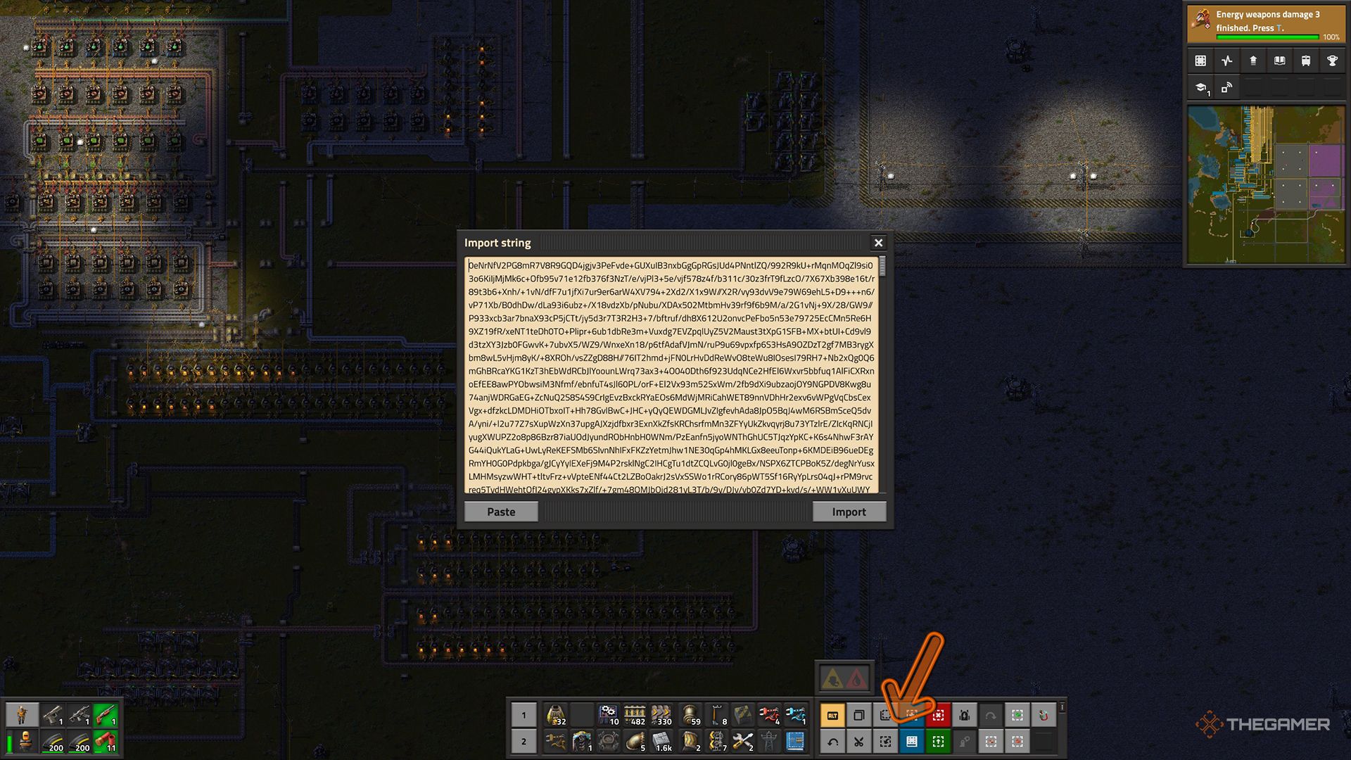 How To Import And Use Blueprints In Factorio