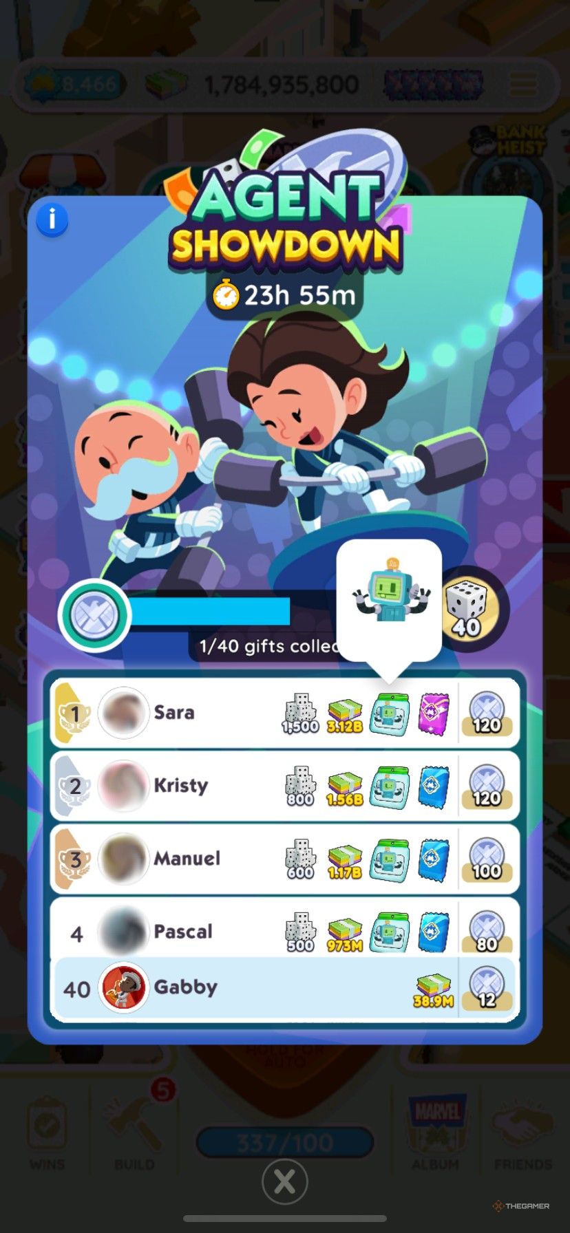 All Rewards In Agent Showdown October 1 2 In Monopoly Go Leaderboard With A Wild Peg E Emoji Reward In Agent Showdown In Monopoly Go 