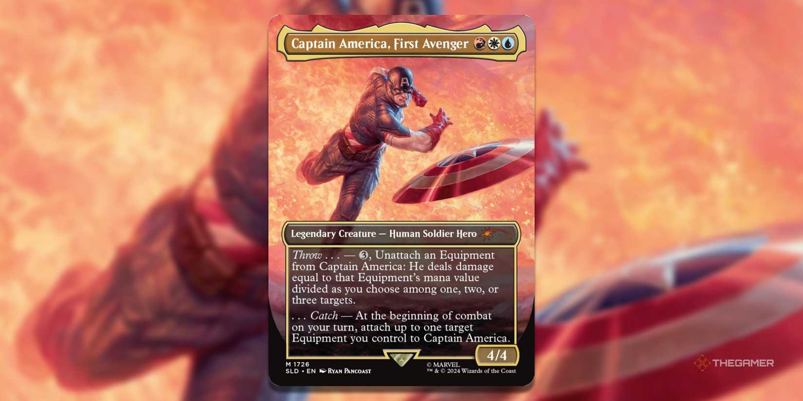 captain america mtg cards Captain America #11 E.M. Gist Magic the Gathering Variant (2026) – Poly's  Comics main image 1