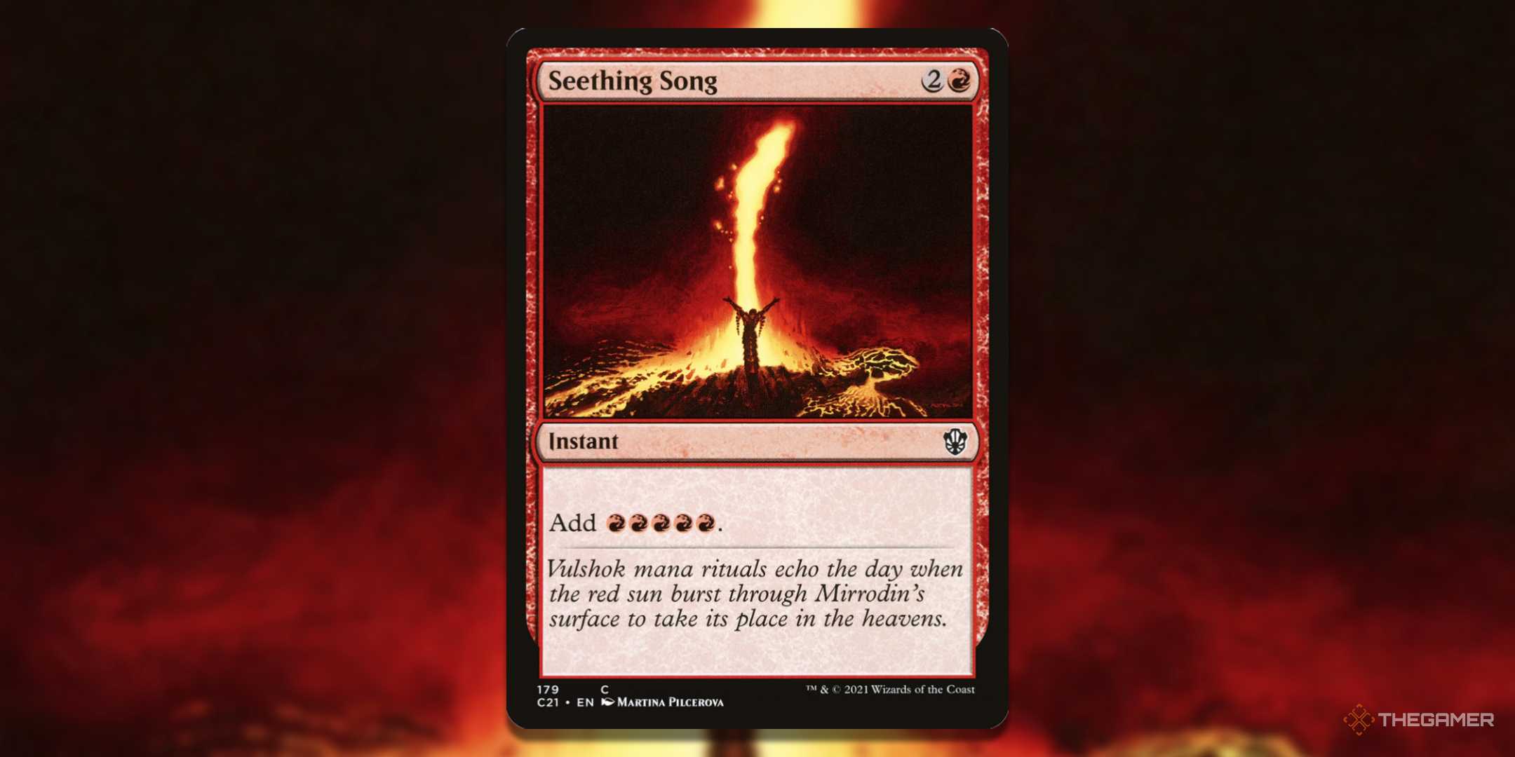 Magic Seething Rage How To Play The Storm, Force Of Nature Commander Deck In Magic: The ...