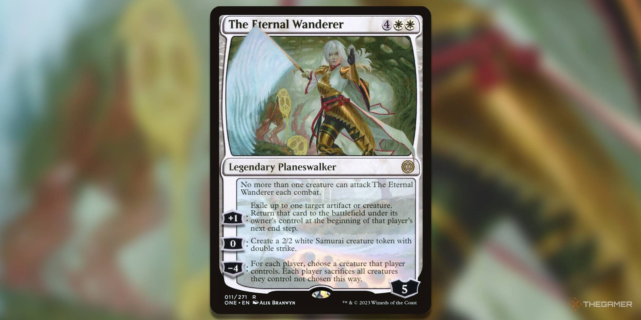 the wanderer mtg cards Maelstrom Wanderer (Etched) [Commander Legends] main image 0