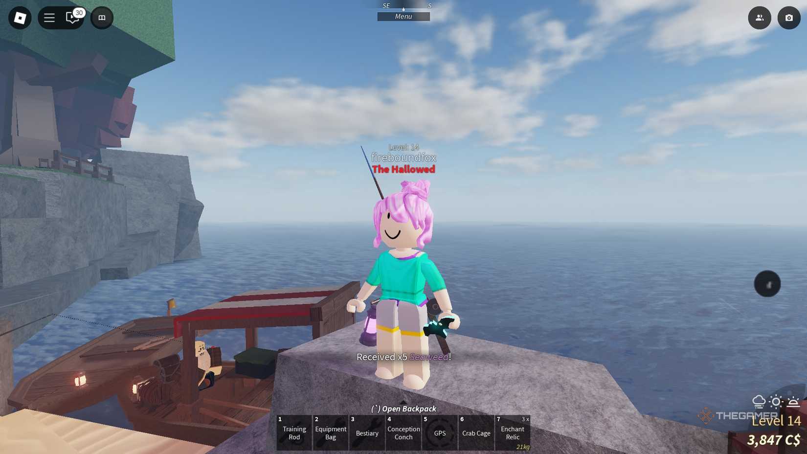 Pyrogrub How To Get Every Bait In Fisch In Roblox