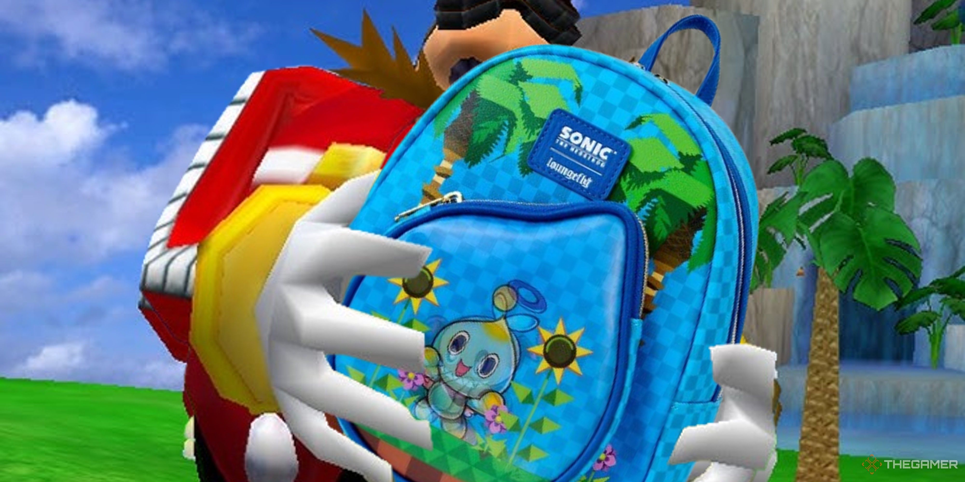 Sonic's Chao Garden Loungefly Backpack Is Now Available At GameStop