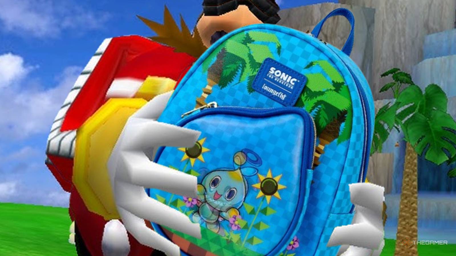 Sonic's Chao Garden Loungefly Backpack Is Now Available At GameStop