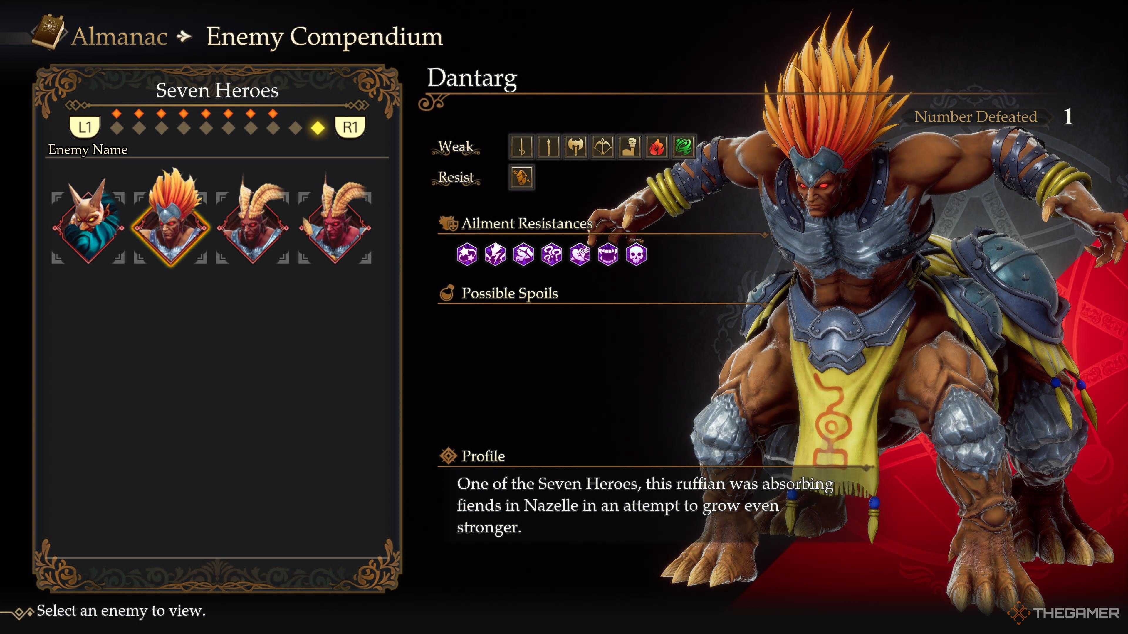 Dantarg How To Find And Beat Dantarg In Romancing Saga 2: Revenge Of The Seven