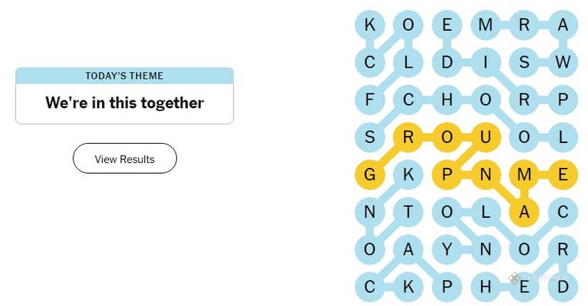 How To Solve Today's New York Times Strands