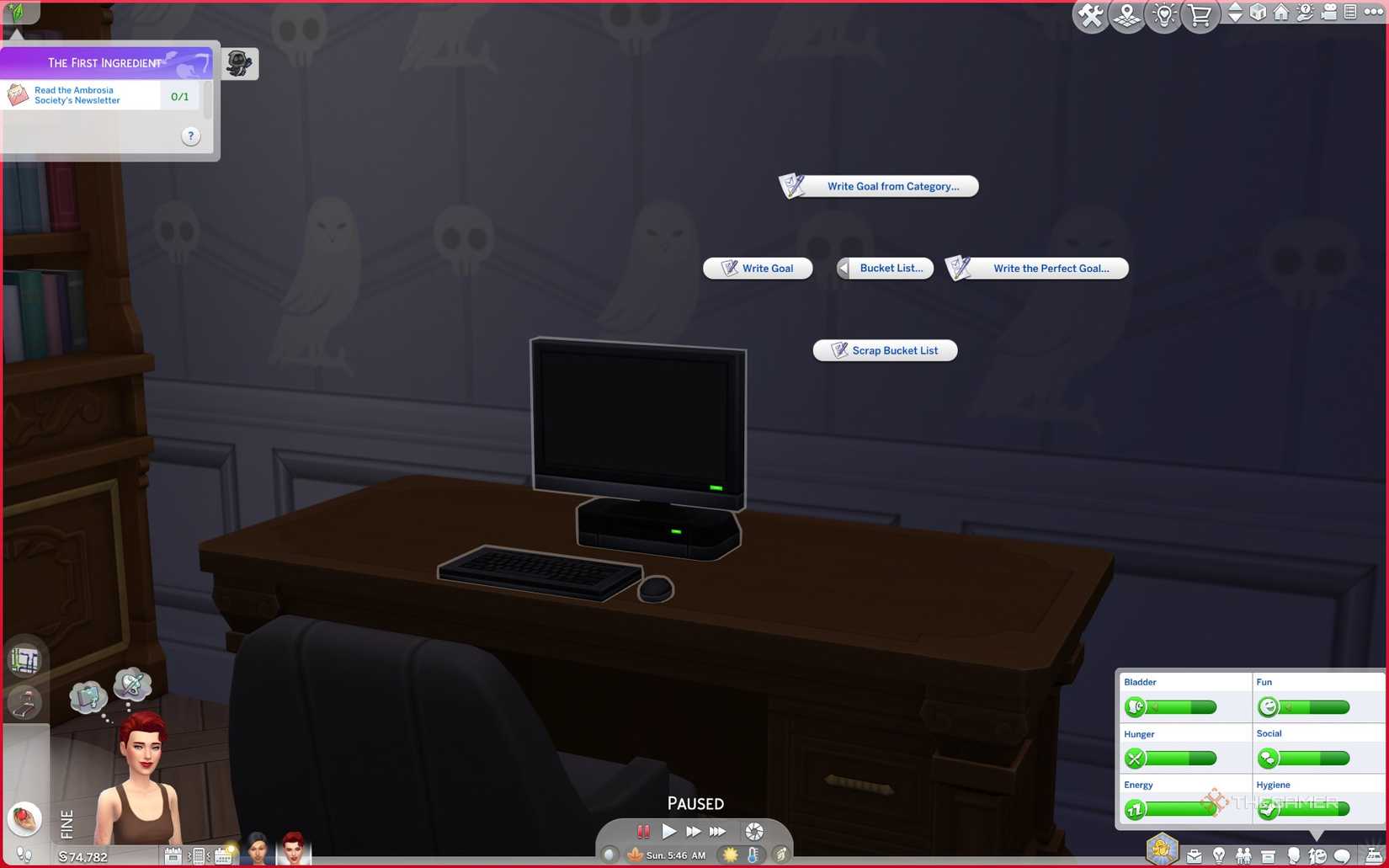 How Do Bucket Lists Work In The Sims 4: Life & Death?