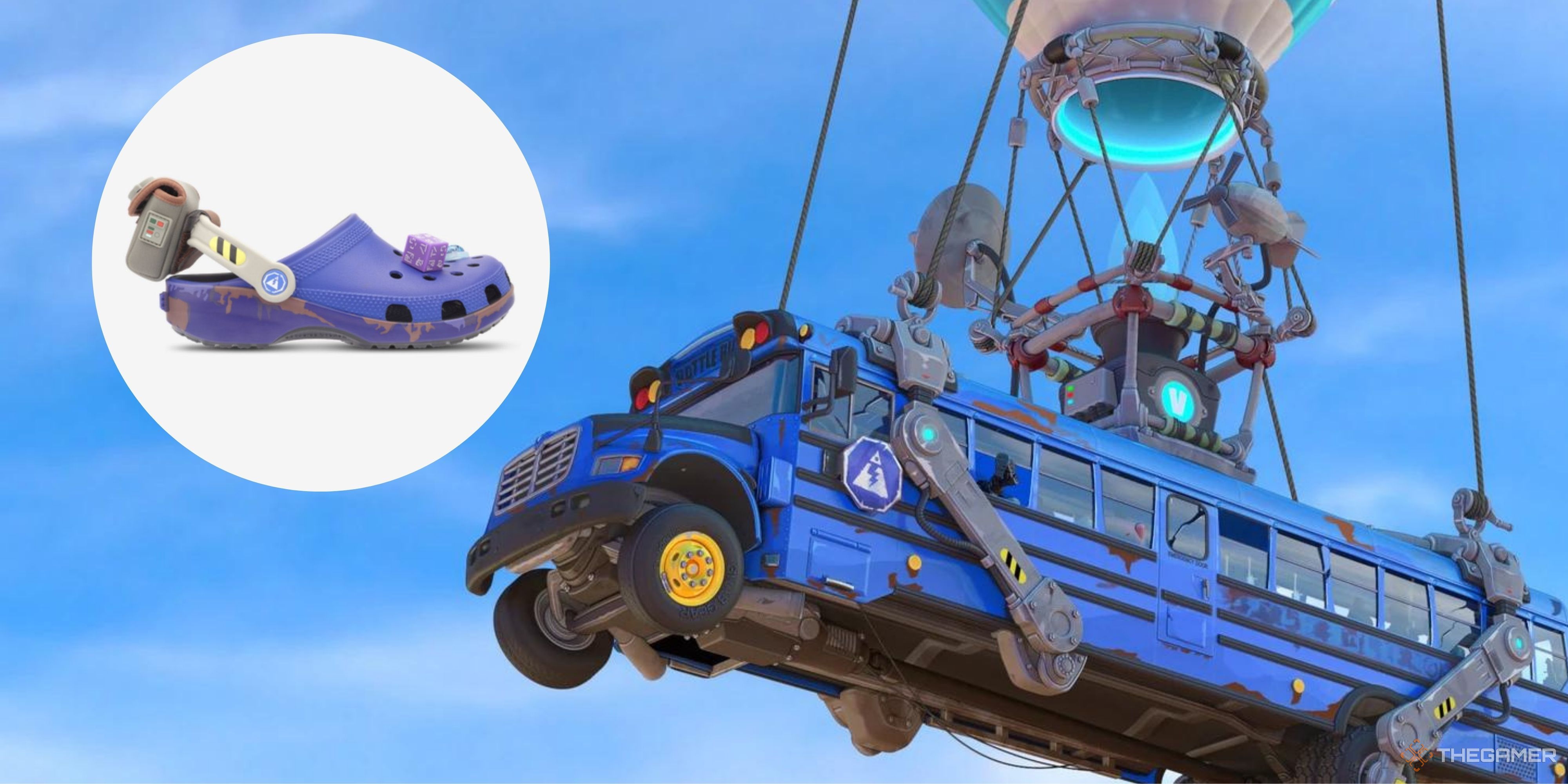 ?? Crocs x Fortnite Battle Bus ? ? Fortnite x Crocs Classic Clog  main image 3