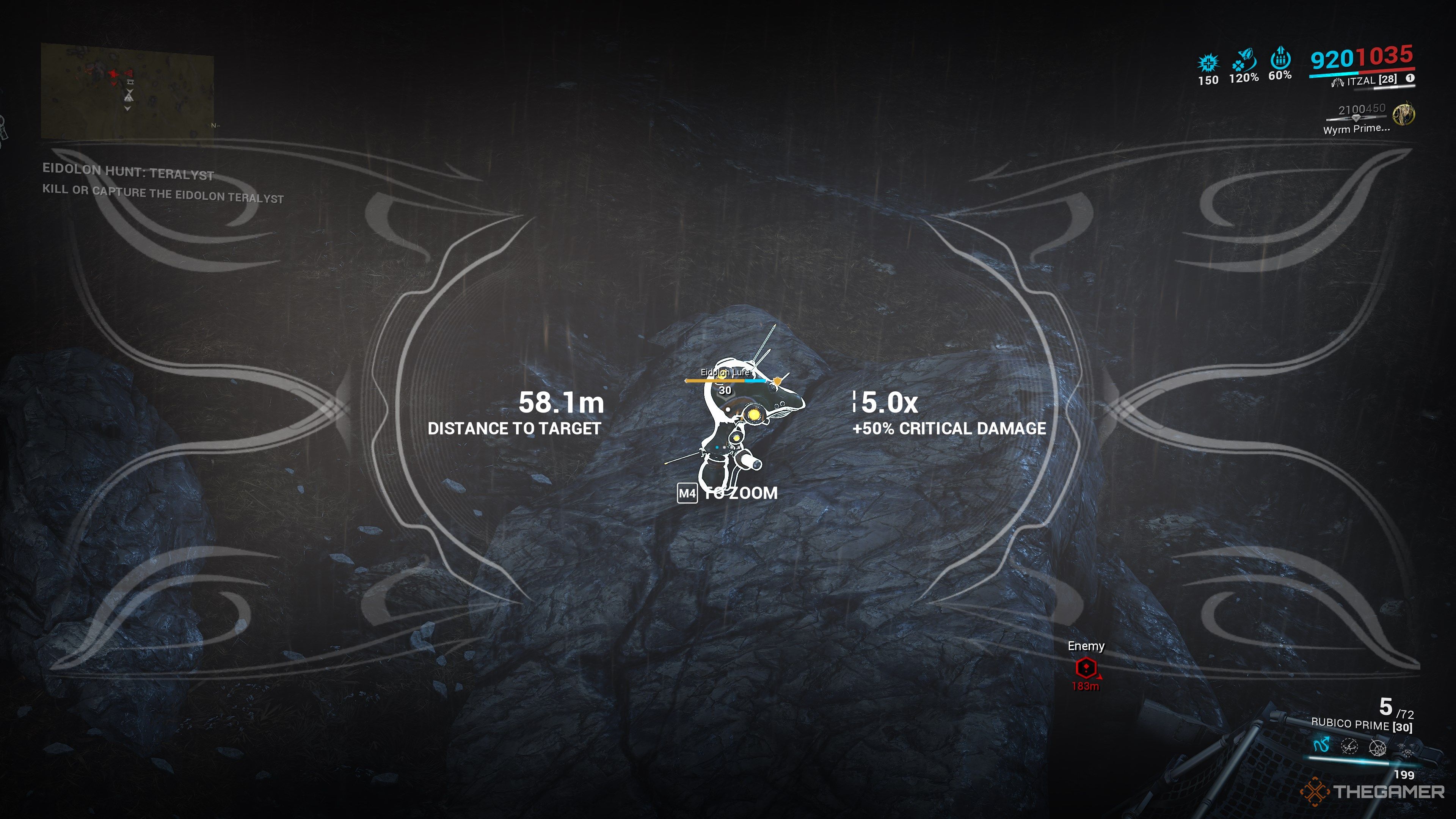 How To Get Brilliant Eidolon Shards In Warframe
