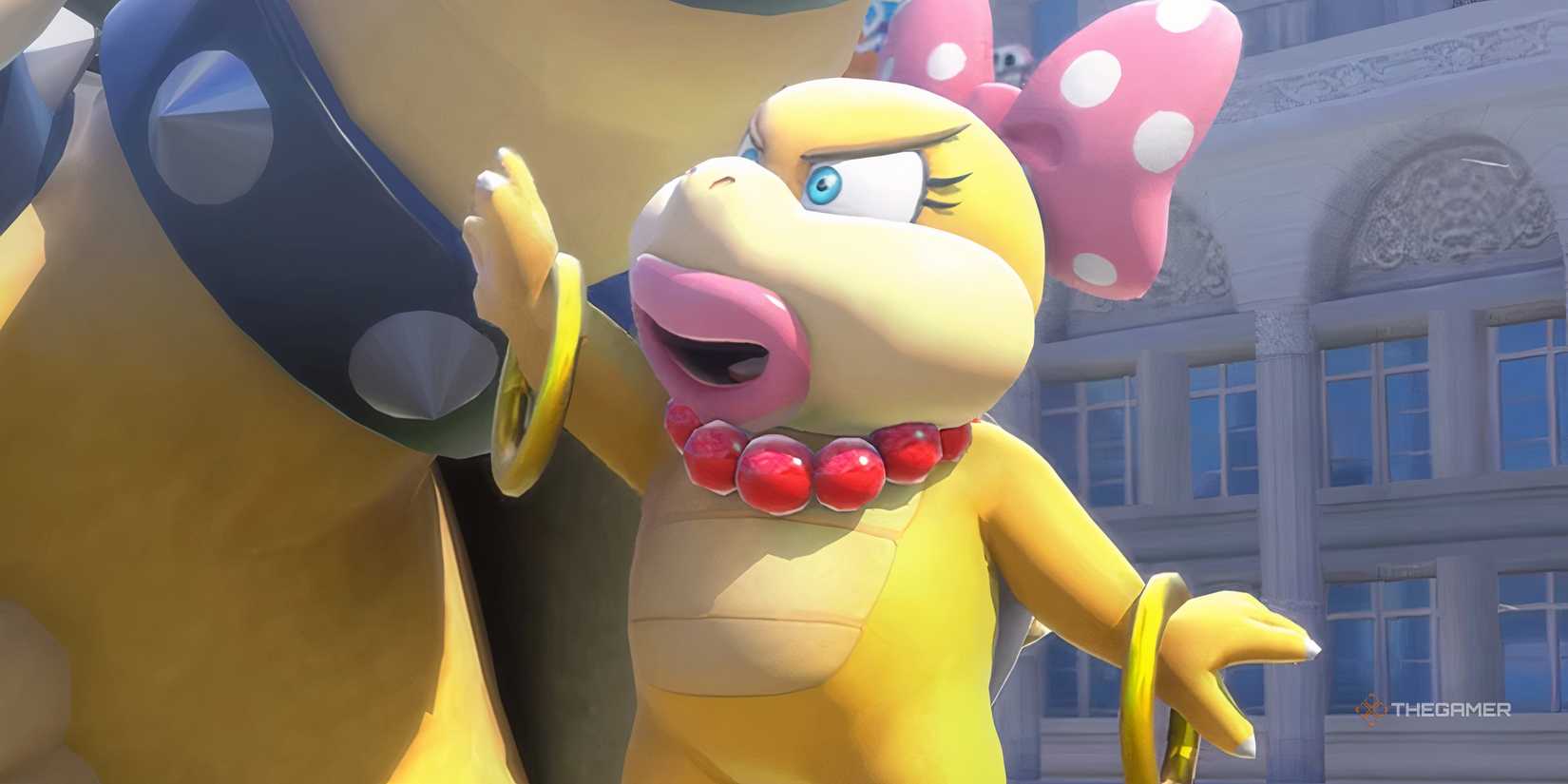 Wendy Okoopa from Mario and Sonic at the Rio 2016 Olympic Games.